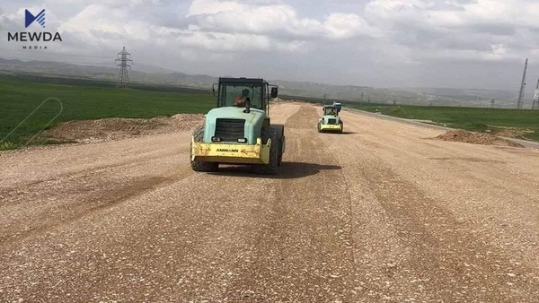 کارکردن لە پرۆژەی جووت سایدی نێوان باشماخ - پێنجوێن بەردەوامە