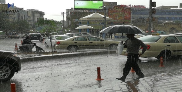 کەشناسیی هەرێمی کوردستان: باران بارین بەردەوام دەبێت