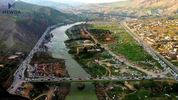 دهستهى گهشتوگوزار: ئهمڕۆ 50 ههزار گهشتیار سهردانى سهیرانگاى دووكان-یان كردووه