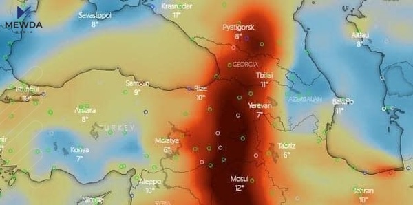 گازە ژەهراوییەکەی ئیتاڵیا دەگاتە هەرێمی کوردستان