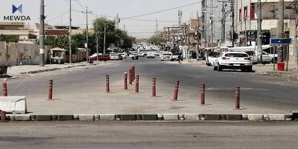 شەقامێک بۆ ماوەیەکی نادیار دادەخرێت