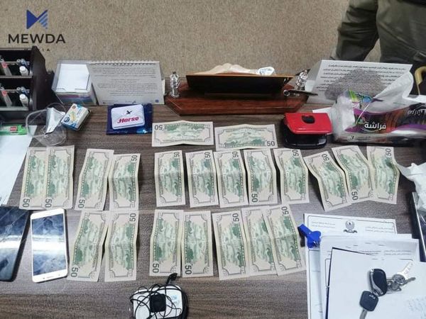 سلێمانی؛ دوو تۆمەتبار بە بڕێک پارەی ساختەوە دەستگیر کراون