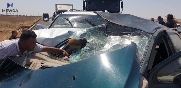 لە رووداوێکی هاتووچۆدا دوو هاوسەر گیانیان لەدەستدا