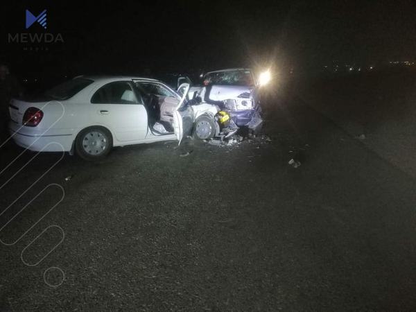 لە رووداوێکی هاتوچۆدا لە گەرمیان هەشت کەس بوونە قوربانی