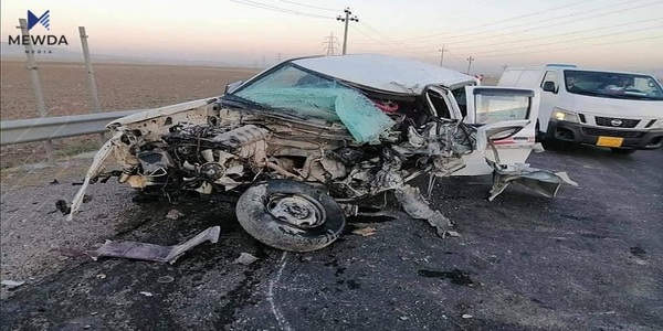 رووداوێکی هاتوچۆ گیانلەدەستدانی کەسێکی لێکەوتەوە