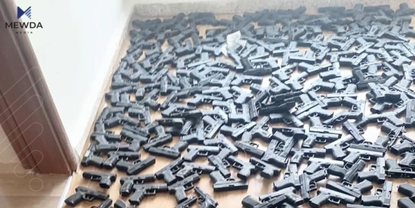 دەستبەسەر ژمارەیەک چەکی بێ مۆڵەتدا گیرا