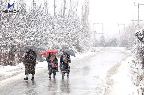 کاتی هاتنی شەپۆلێکی بەفر و باران بارین راگەیەندرا