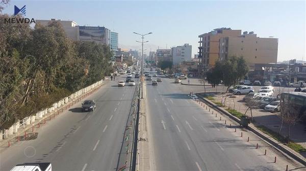 پرۆژەیەک بۆ یەکێک لە شەقامەکانی سلێمانی ئەنجام دەدرێت