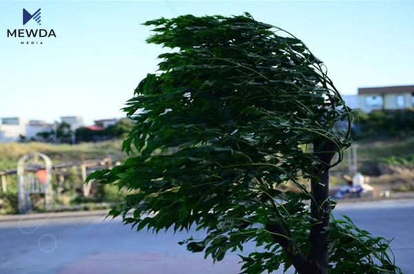 کەشناسیی هەرێمی کوردستان: خێرایی با زیاد دەکات