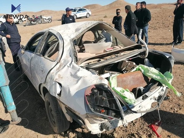 گەرمیان؛ رووداوێکی هاتوچۆ پێنج برینداری لێکەوتەوە