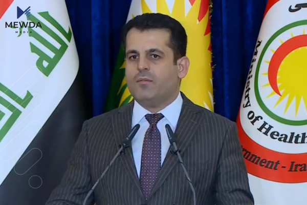 وەزیری تەندروستی: دوای سێ مانگ ئەمڕۆ کەمترین تووشبوون و مردن بە کۆرۆنا تۆمارکراوە