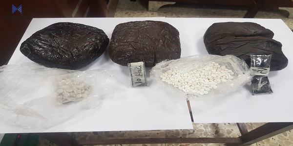 دەستبەسەر بڕێک مادەی هۆشبەردا گیرا