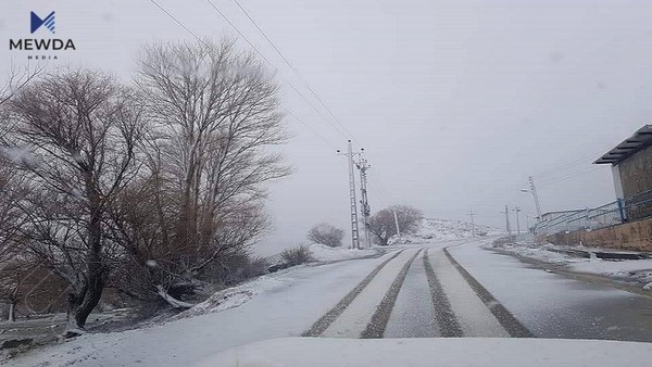 کەشناسی رێژەی بەفر بارینی لە بەشێک لە ناوچەکانی هەرێم بڵاوکردەوە