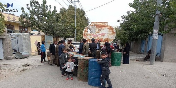 چوارشەممە و پێنجشەممە نەوتی سپیی ماڵان دابەش دەکرێت