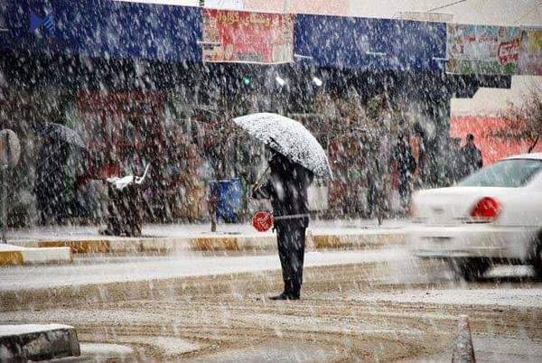 هاتنی شەپۆلێکی بەفر و باران بۆ هەرێمی کوردستان راگەیەندرا