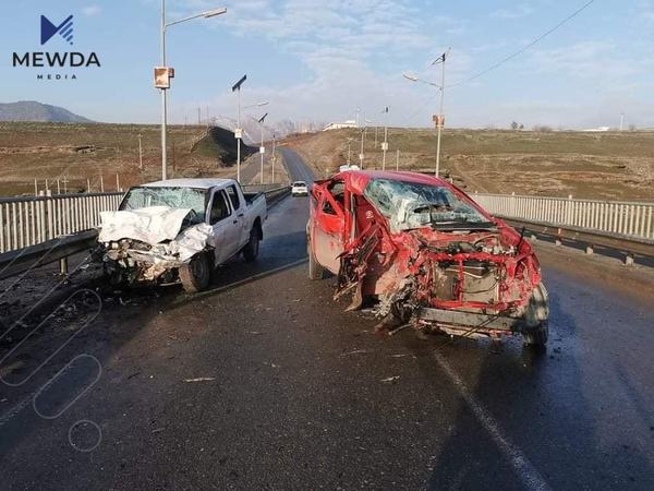راپەڕین؛ لە رووداوێکی هاتوچۆدا کەسێک گیانیلەدەستدا