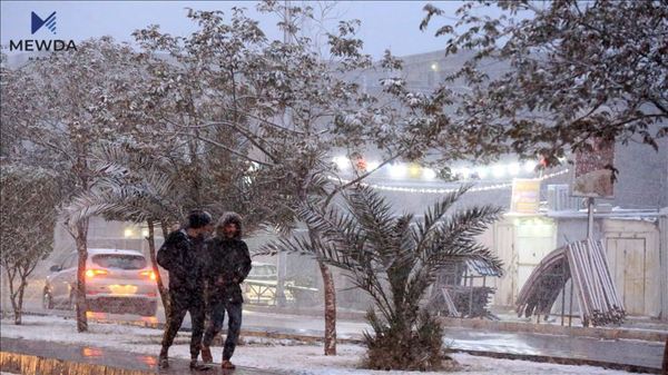 کەشناسیی هەرێمی کوردستان: بەفر و باران دەبارێت