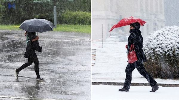 کەشناسیی هەرێم: شەپۆلێکی بەفر و باران هەرێم دەگرێتەوە