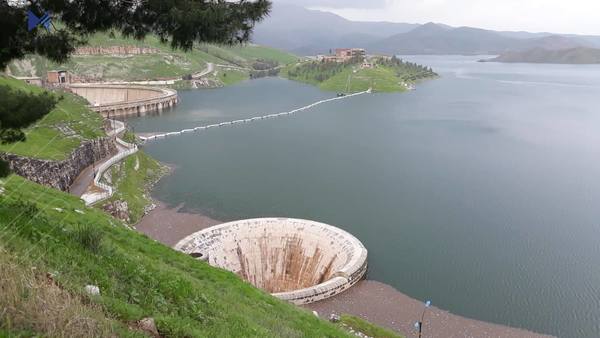 ئاستی ئاوی بەنداوی دوکان رۆژانە لە بەرزبوونەوەدایە