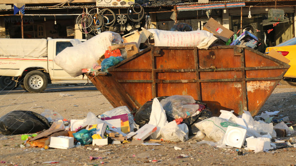 خۆڵ و خاشاک بەشێک لە ناوچەکان دەتەنێت