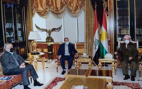 زانیاری لەبارەی کۆبوونەوەی شاندێکی ئێران و مەسعود بارزانی