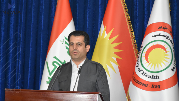 وەزیری تەندروستیی هەرێم: کەمی دەرمان هیچ پەیوەندی بە حکومەتەوە نییە