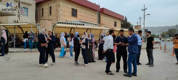 کارمەندانی خۆبەخشی تەندروستیی سلێمانی هۆشداری دەدەن