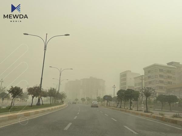 کەشناسیی هەرێم: ئەگەری بوونی تۆز و خۆڵێکی سووک هەیە