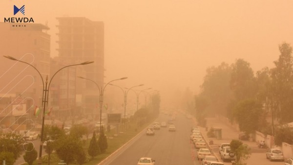 بەھۆی خۆڵبارینەوە ئیدارەی گەرمیان پشووی راگەیاند