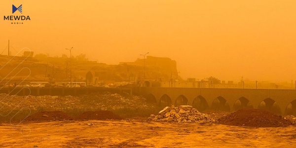 خۆڵبارین بەردەوام دەبێت و پلەکانی گەرما زیاتر بەرزدەبنەوە