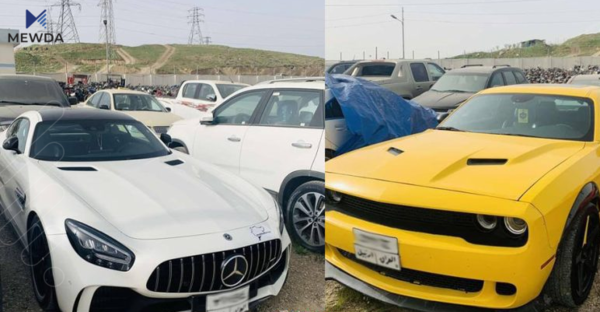 هاتوچۆی سلێمانی 100 ئۆتۆمبێلی دەست بەسەرداگیراو دەفرۆشێت