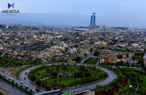  شەقامی بازنەیی مەلیک مەحمود رووناکدەکرێتەوە