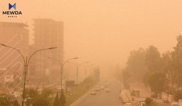 کەشناسیی هەرێم: ئەگەری دروستبوونی تۆزێکی سووک هەیە