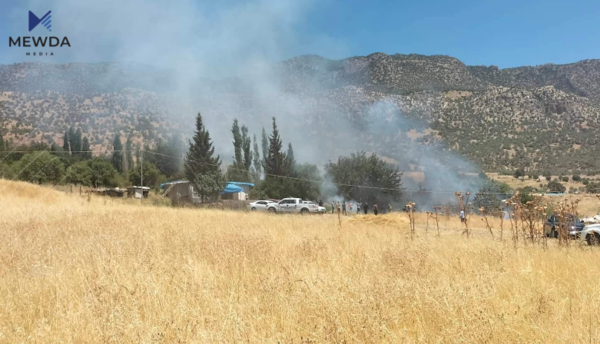 گوللـە تۆپێک لە نزیک سەربازگەیەکی تورکیا کەوتەخوارەوە