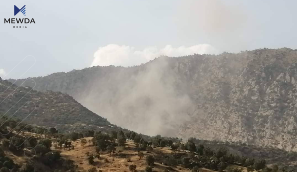 فڕۆکەکانی تورکیا دەوورووبەری ئامێدی بۆردوومان دەکەن