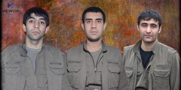 هەپەگە شەهیدبوونی سێ گەریلای لە زاپ راگەیاند