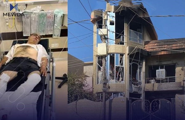 مەودا میدیا وردەکاری تەقینەوەکەی ئەمڕۆی شاری سلێمانی دەخاتەڕوو