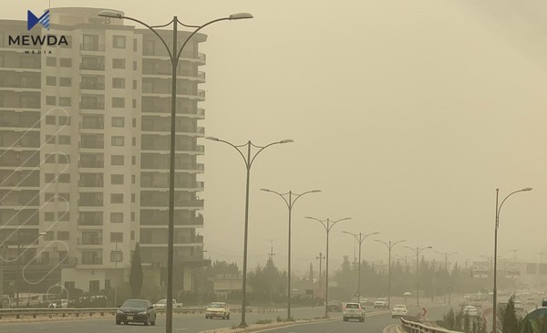 لەگەڵ هەبوونی تۆزێکی سووک پلەکانی گەرماش دادەبەزێن