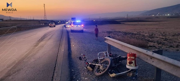 رووداوێکی هاتوچۆ دوو قوربانی لێکەوتەوە