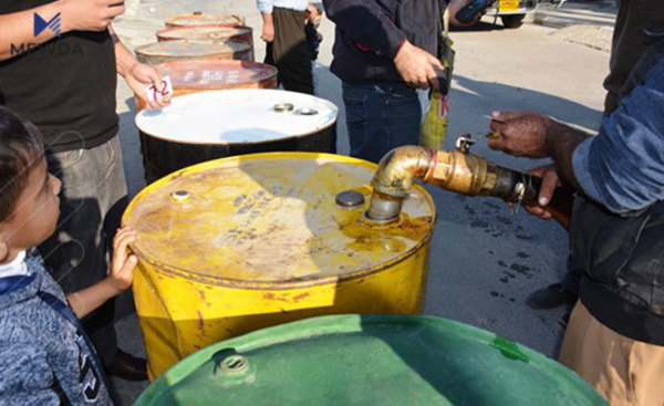 بە سێ قۆناغ نەوتی سپیی ماڵان دابەشدەکرێت