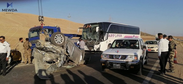 سلێمانی؛ رووداوێکی هاتوچۆ سێ قوربانی لێکەوتەوە