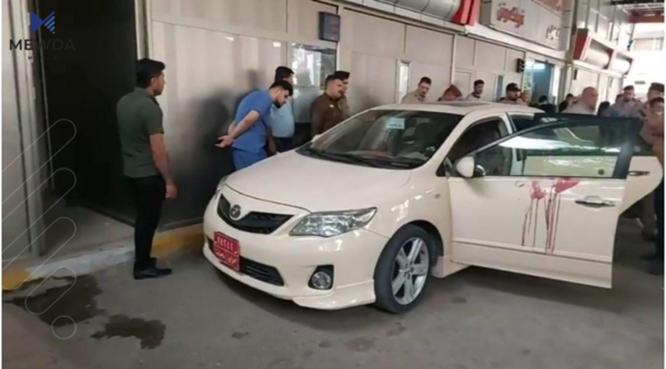 بە وێنە... شۆفێری تاکسییەک بە دەستڕێژی گوللـە کوژرا