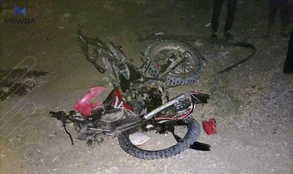 لە رووداوێكی هاتوچۆدا شۆفێری ماتۆڕسكیلێك گیانی لەدەستدا 