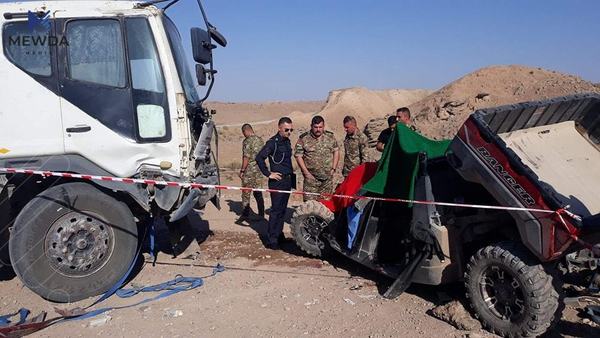 لە رووداوێكی هاتوچۆدا 5 كەس بوونە قوربانی 