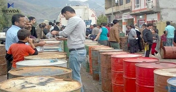 سبەینێ لەم ناوچانە نەوتی سپی دابەشدەکرێت