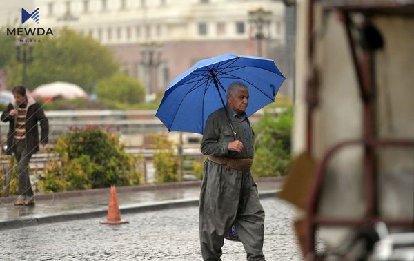 کەشناسی هەرێم، لەم ناوچانە باران دەبارێت