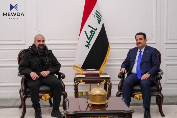 بافڵ جەلال تاڵەبانی سوپاسی محەمەد شیاع سودانی دەکات