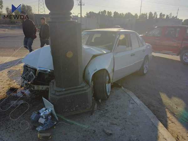 گەرمیان.. لە رووداوێكی هاتوچۆدا چوار كەس برینداربوون 