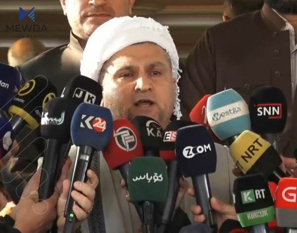 ژمارەیەك مامۆستای ئايینيی هەولێر سەردانی سەرۆك بافڵ جەلال تاڵەبانییان كردو دەستخۆشییان لێكرد