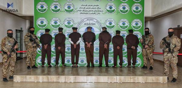 باندێکی حەوت کەسی بە تۆمەتی دزیکردن دەستگیرکران